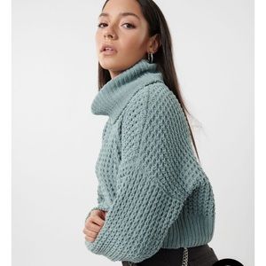 Garage Chenille Turtleneck